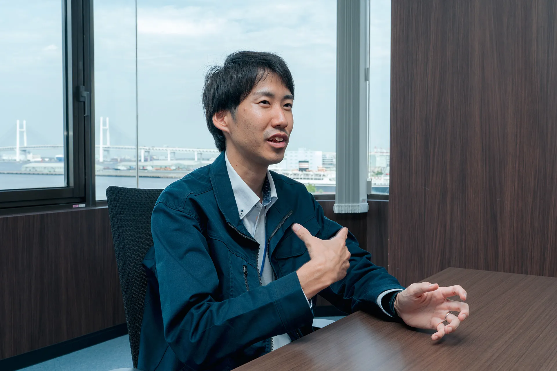 技術部 施設課 建設係 K.Kさんのポートレート