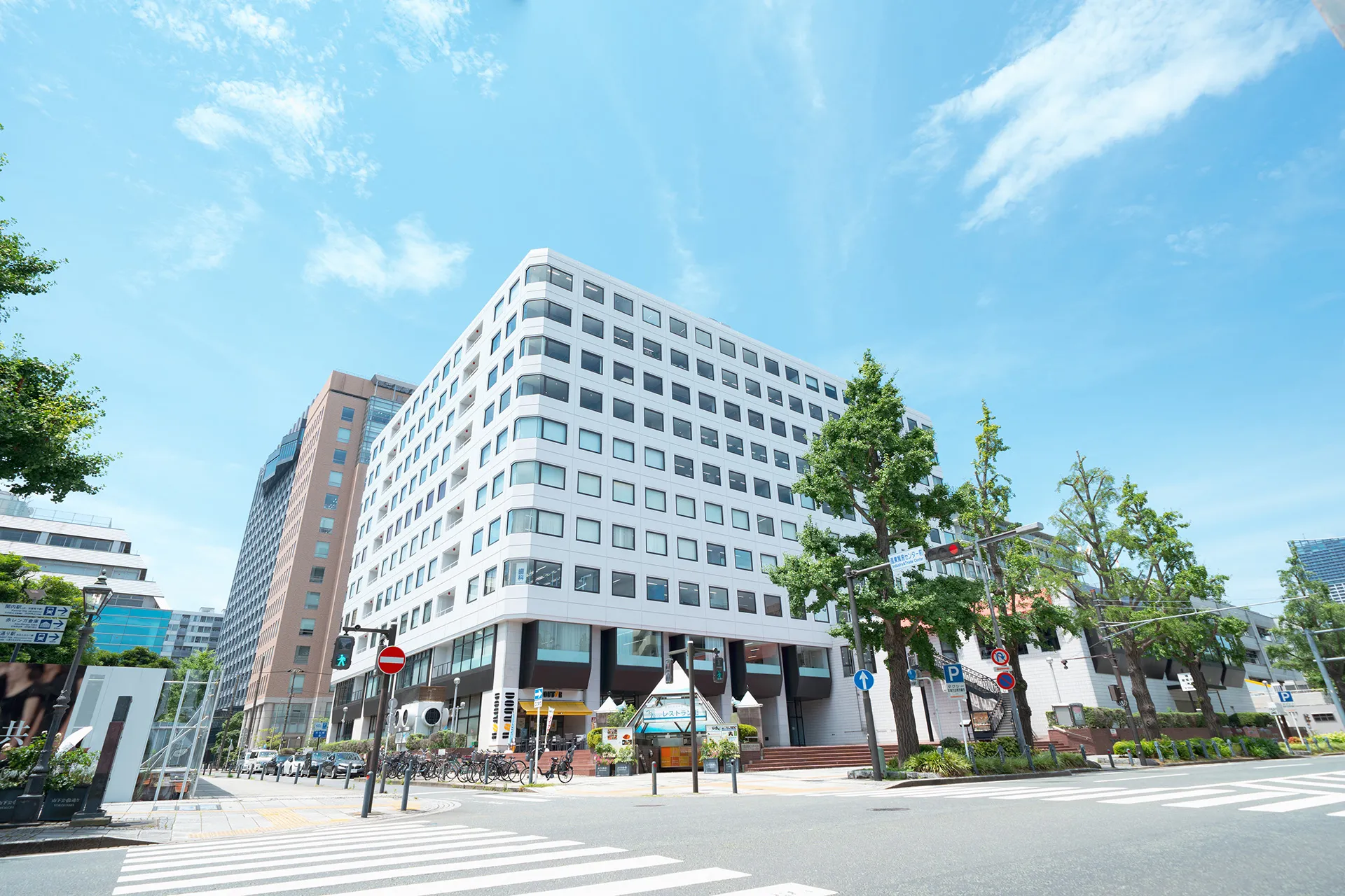 横浜市内の街並み